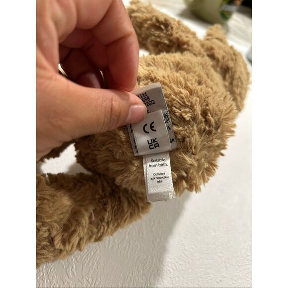 Jellycat Bumbly Bear Plush 12” (standing up) Brown Stuffed Animal Teddy Retired - Picture 4 of 9